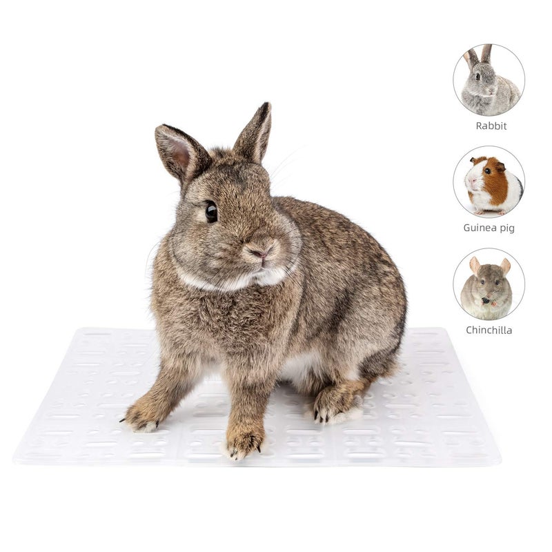 Niteangel 2pcs Rabbit Cage Mat: Durable Foot Resting Pads for Bunny Guinea Pigs Chinchillas Cats Dog and Othe Small pet - Image 2